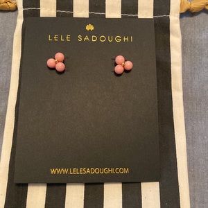 Lele Sadoughi Cactus Flower Earrings